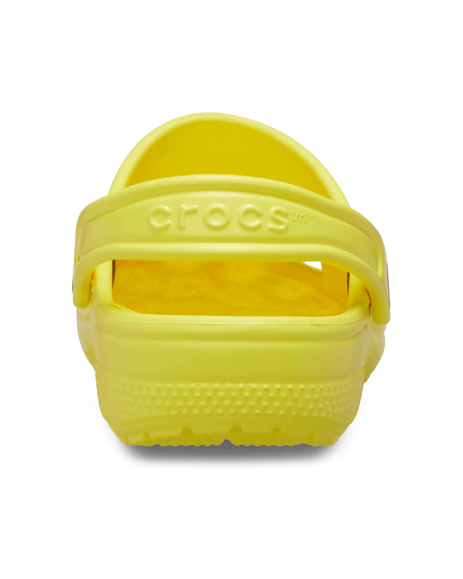 Girls Classic Clogs in Cyber Yellow