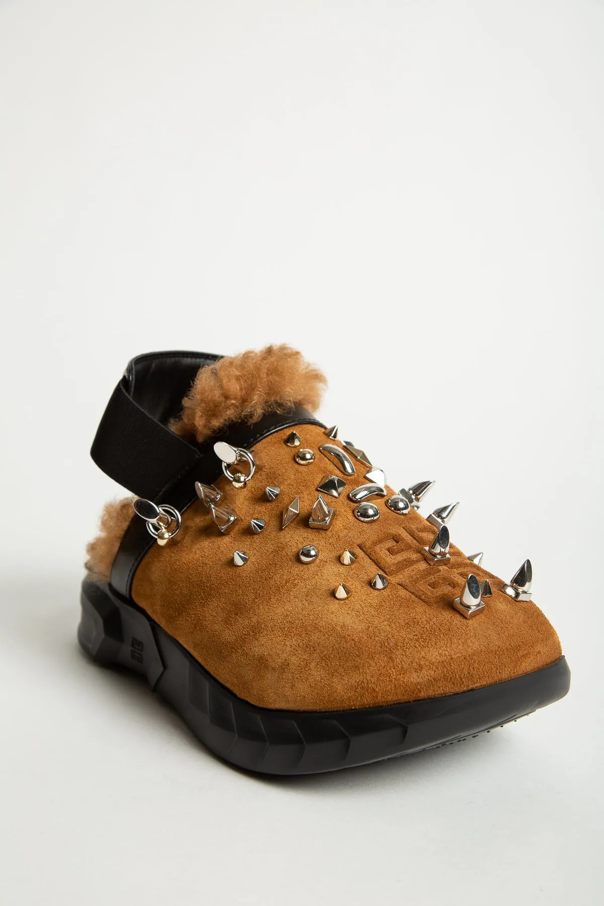 GIVENCHY | SPIKED SLINGBACK CLOGS