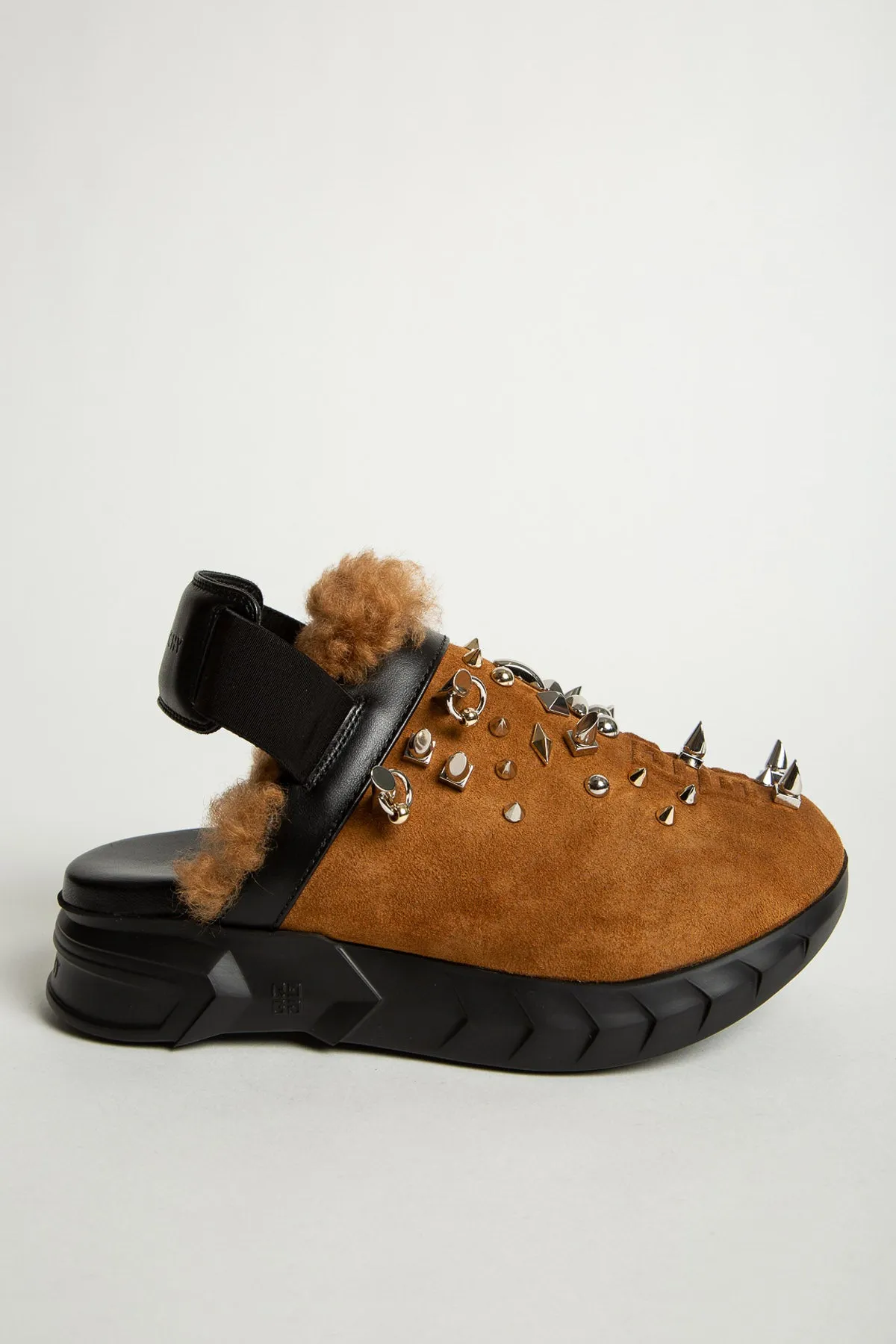 GIVENCHY | SPIKED SLINGBACK CLOGS