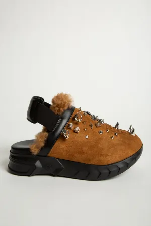 GIVENCHY | SPIKED SLINGBACK CLOGS