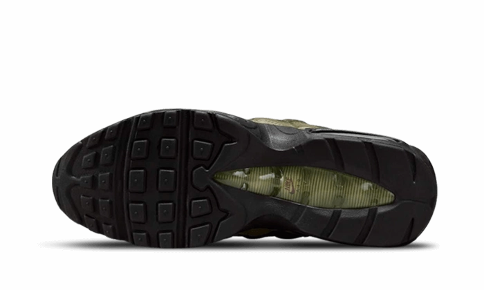 Low Impact Sole Kinetic Stability Nike Air Max 95 Black Earth