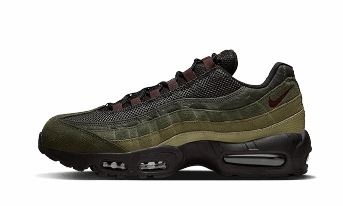 Clean Stitching Nike Air Max 95 Black Earth