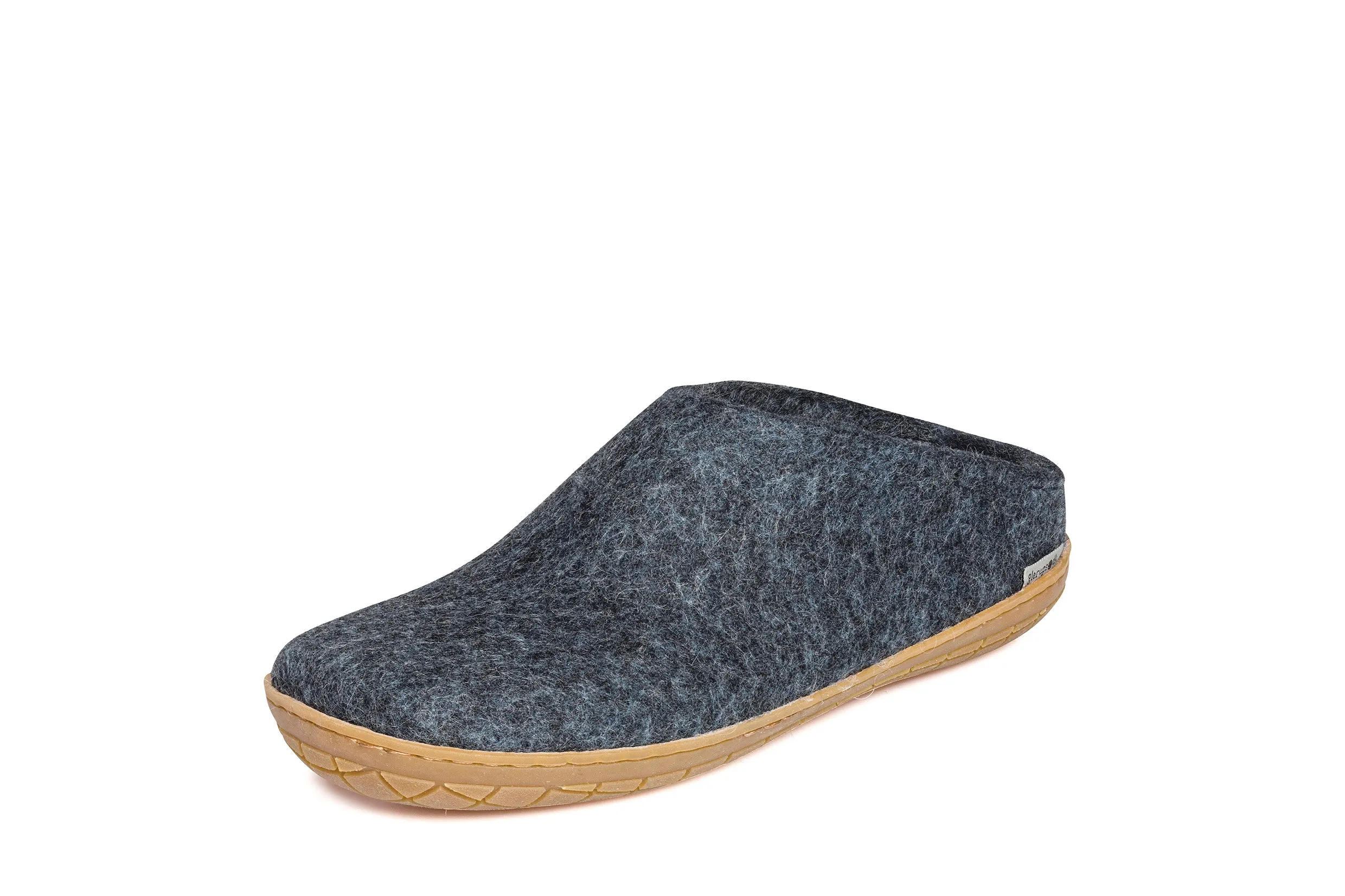 Glerups Slip On - Denim with Rubber Sole