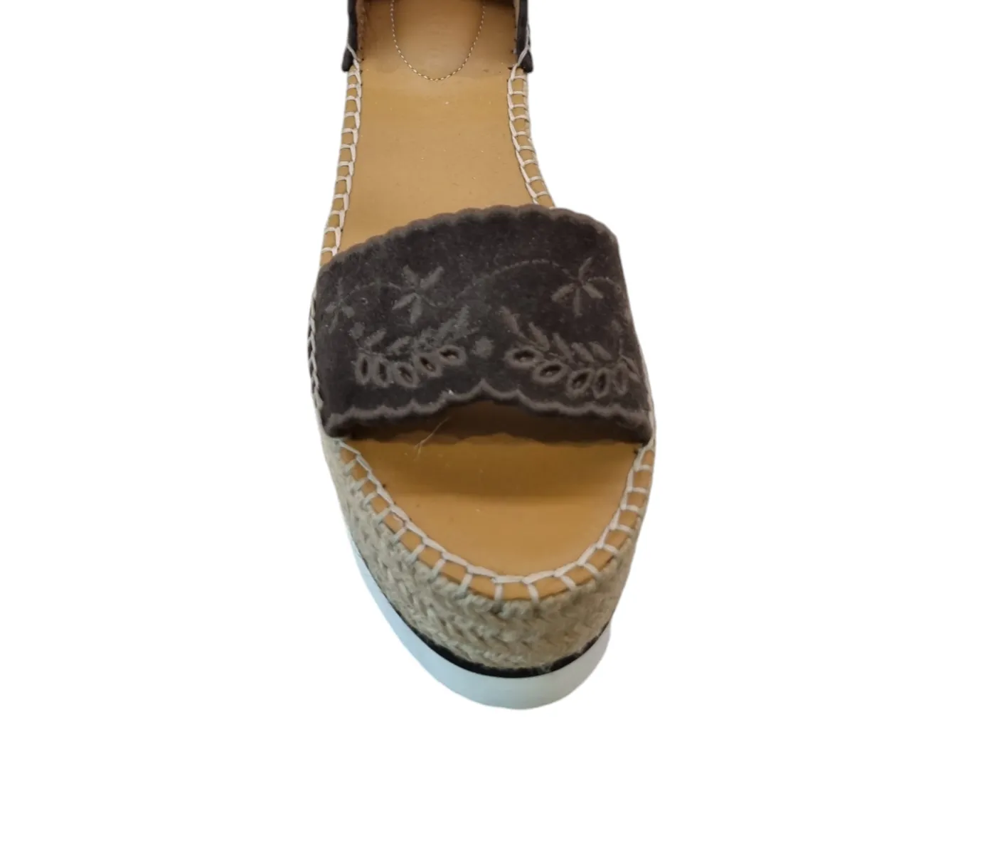 Glyn Platform Brown Espadrille