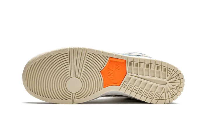 Elastic Gusseted Tongue Nike SB Dunk High Hawaii