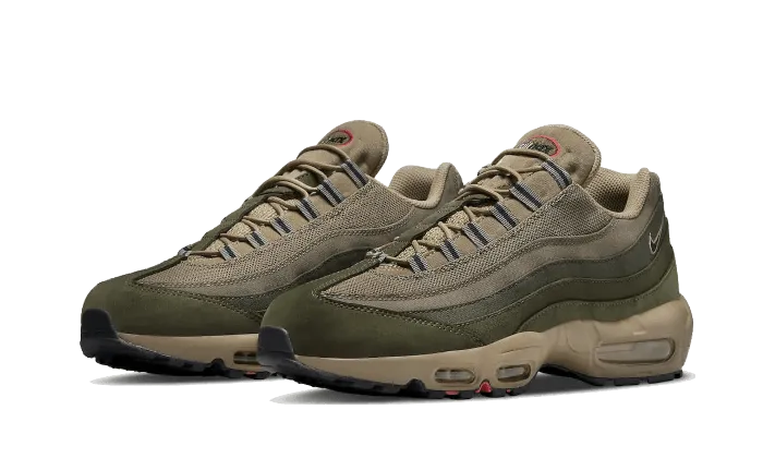 hook - and - loop shoes Multi Directional Flexibility Air Max 95 Rough Green
