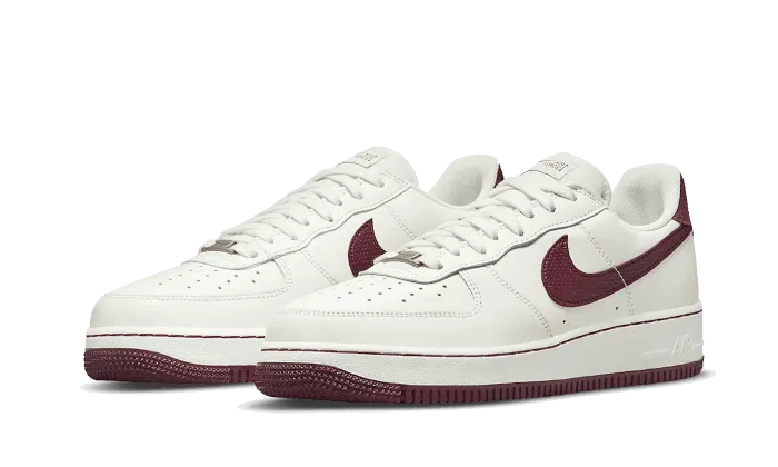Interoperable river shoes Air Force 1 Low '07 Craft Dark Beetroot