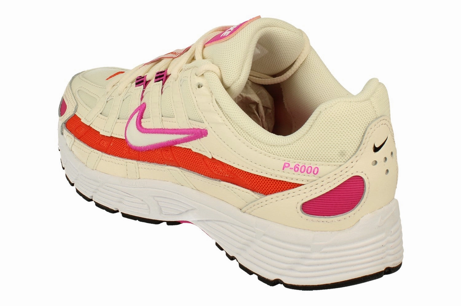 Nike P-6000 ESS Womens CW1351 100 mesh upper breathability running in a cave area shoes