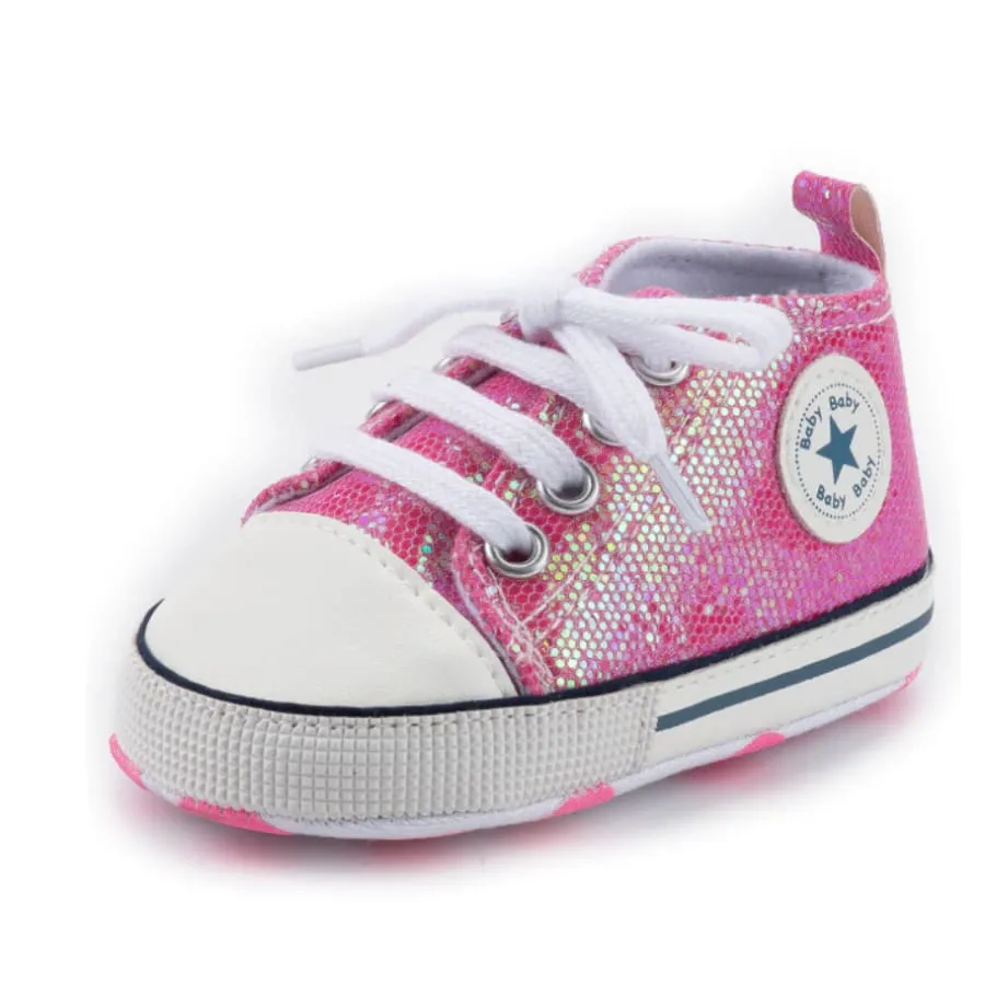 Goo's Glitter Sneaker - Silver