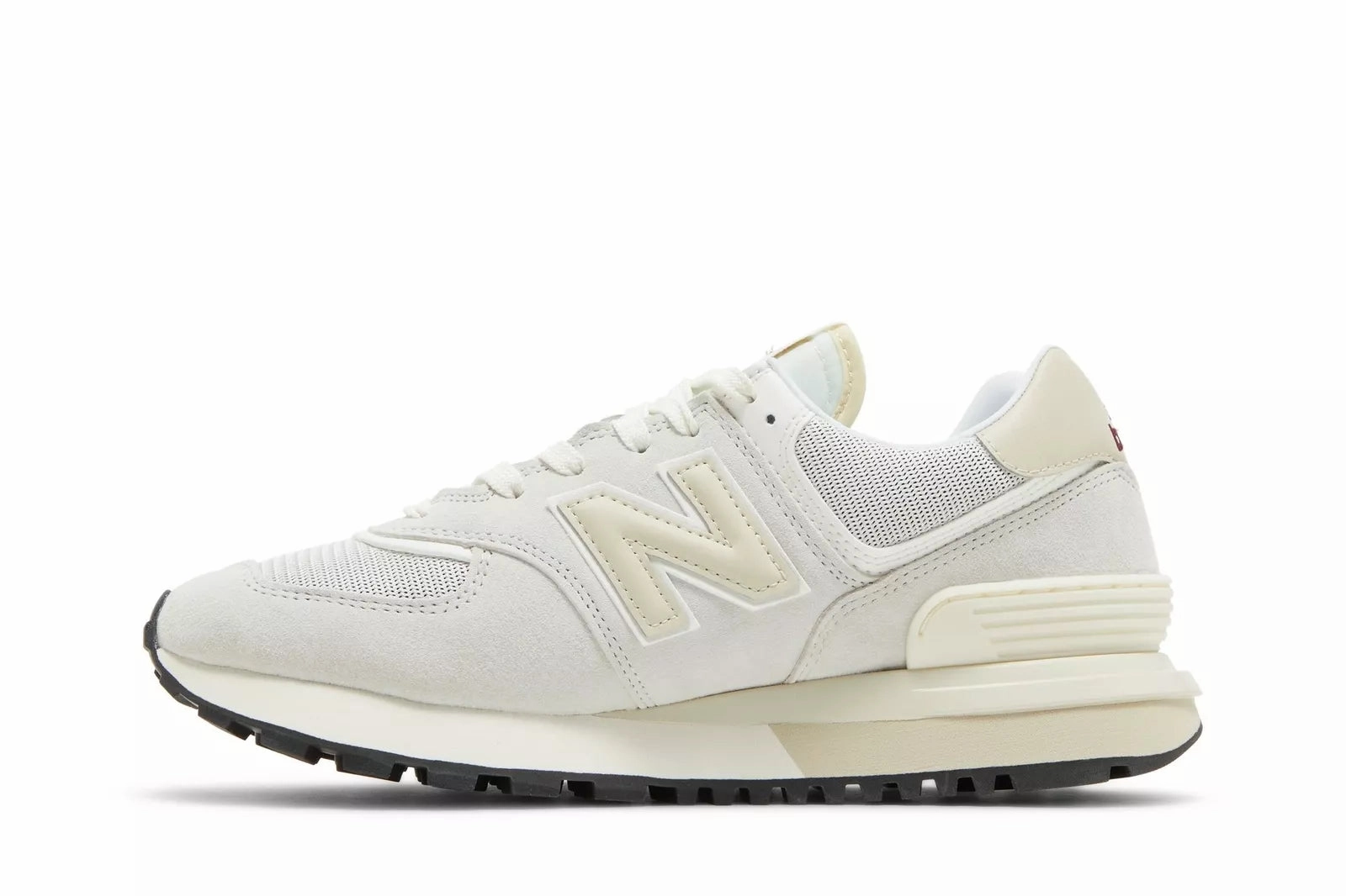 Padded collar Torsional Stability Feature New Balance 574 Legacy Ivory