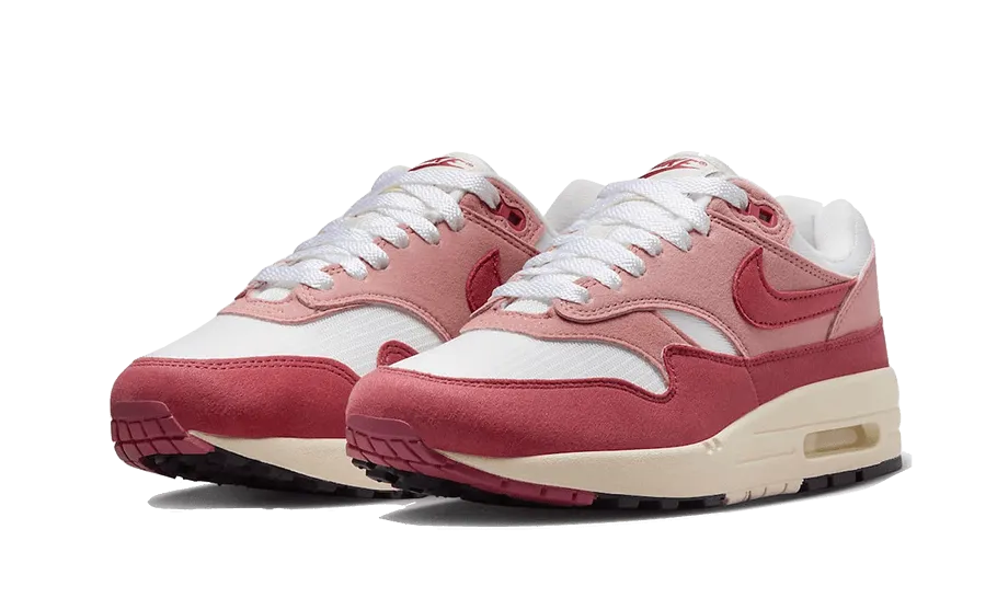 Relaxed Feel Smart Moves Nike Air Max 1 Red Stardust