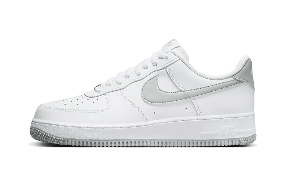 Antibacterial buckle shoes Air Force 1 Low '07 White Light Smoke Grey