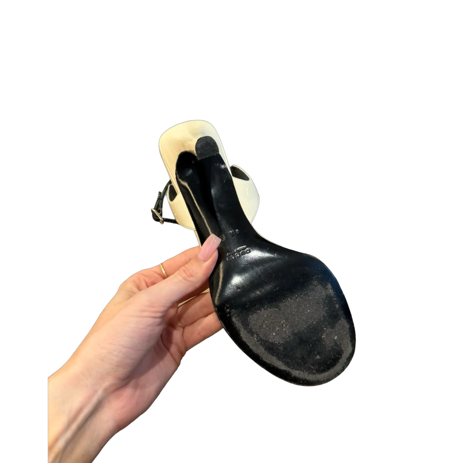 Gucci Patent Leather Sandals (Size 8.5)