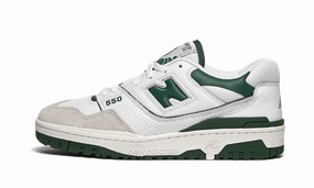 New Balance 550 White Green Stylish Comfort Effortless Fit