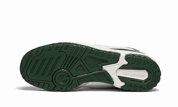 New Balance 550 White Green Ankle Support Design
