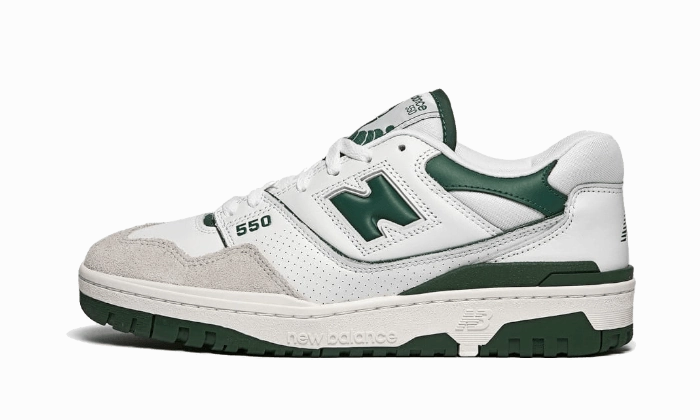 New Balance 550 White Green Bouncy Rebound