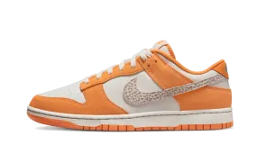 recycled material shoes comfort shoes Dunk Low AS Safari Swoosh Kumquat