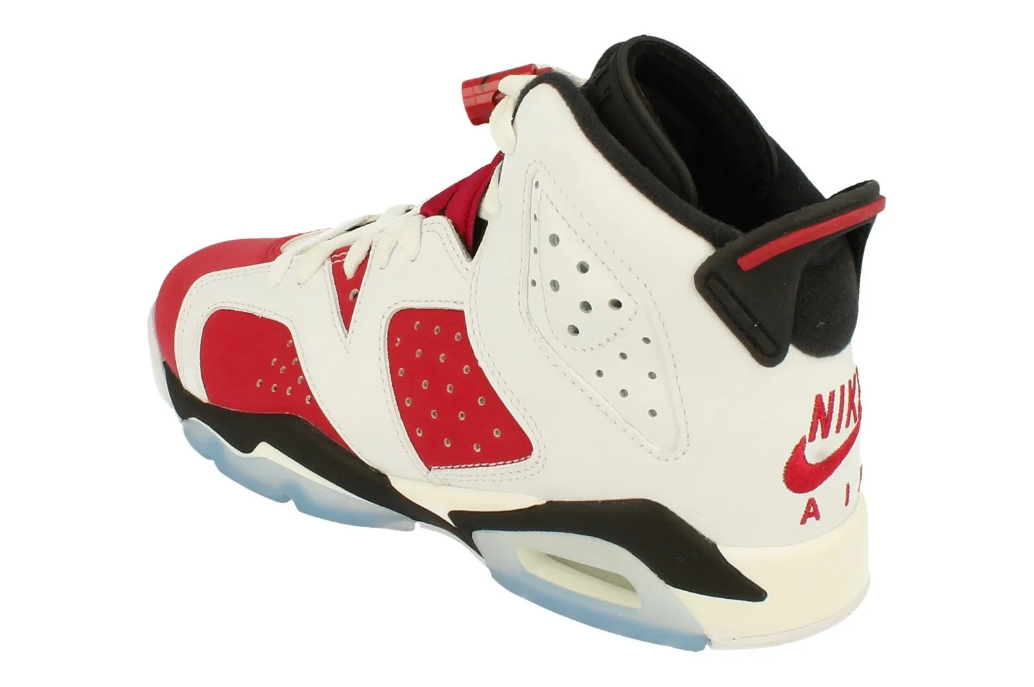 moisture - wicking fabric padded - tongue - softness shoes Nike Air Jordan 6 Retro GS Trainers 384665 106