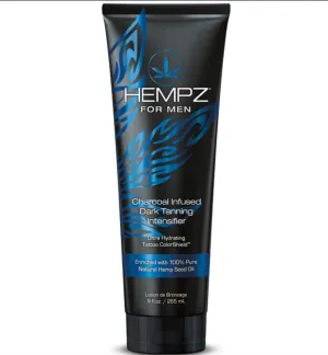 Hempz For Men Dark Tanning Intensifier Charcoal Infused Tanning Lotion