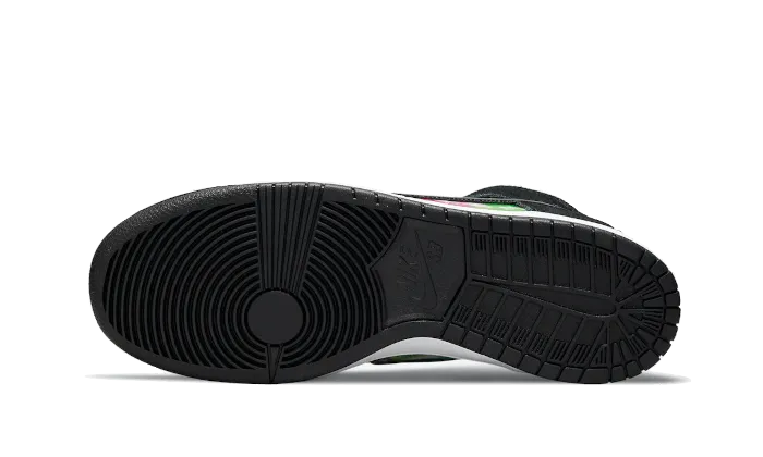 Nike SB Dunk High TV Signal Soft Interior Torsional Rigidity System