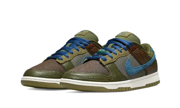 suede upper CanvasUpper Nike Dunk Low NH Cacao Wow