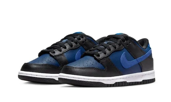 Breathable Comfort Dunk Low Black Navy