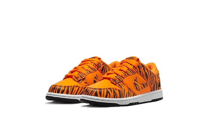 purple shoes minimalist running gear Dunk Low Next Nature PS Tiger Stripes Enfant (PS)