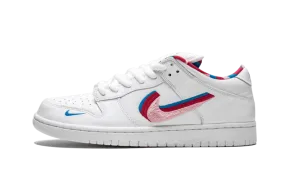Ergonomic Lasting Ventilation holes Nike SB Dunk Low Parra