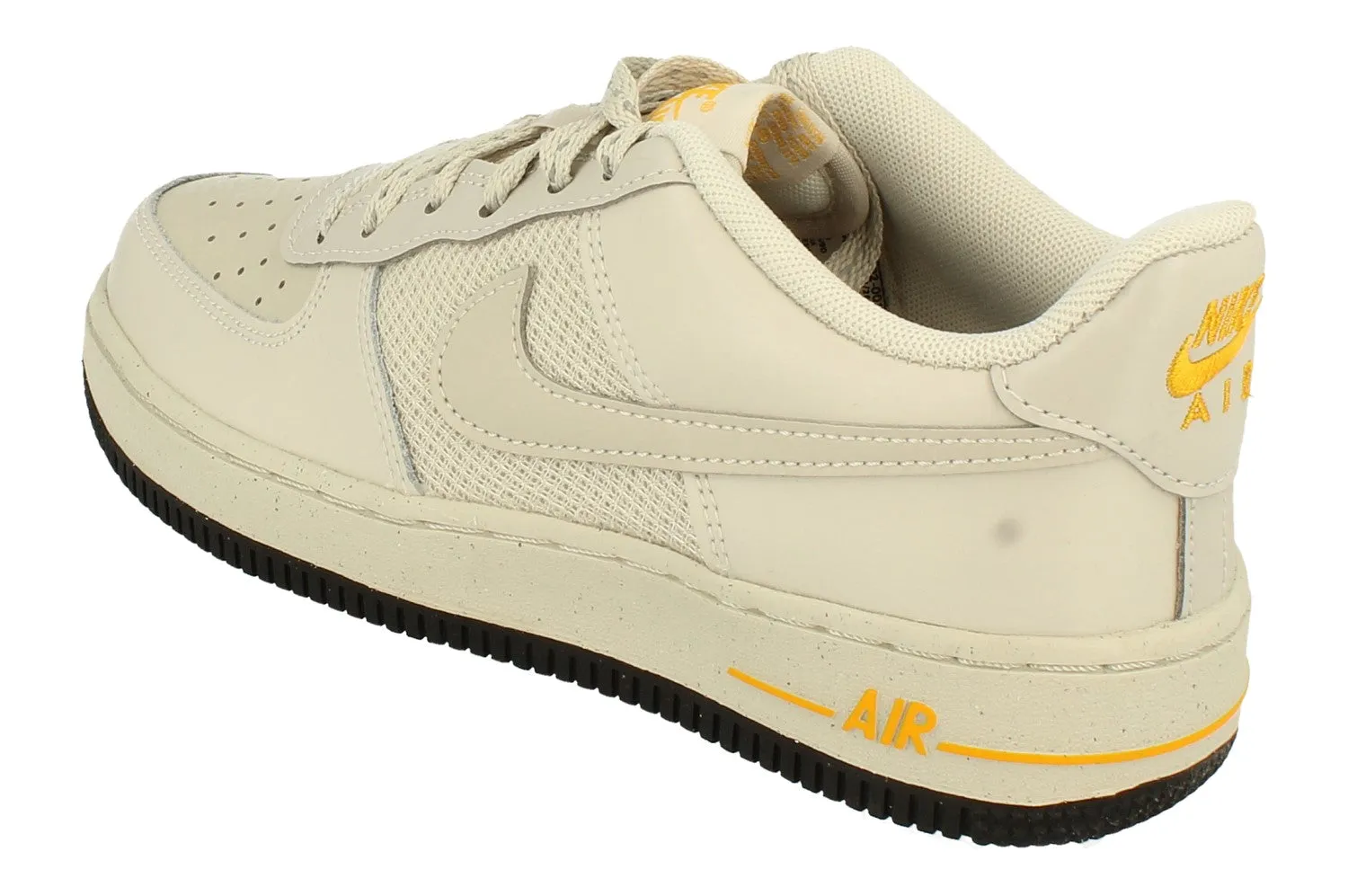 Nike Air Force 1 GS Trainers DQ1102 001 trendy - style shoes