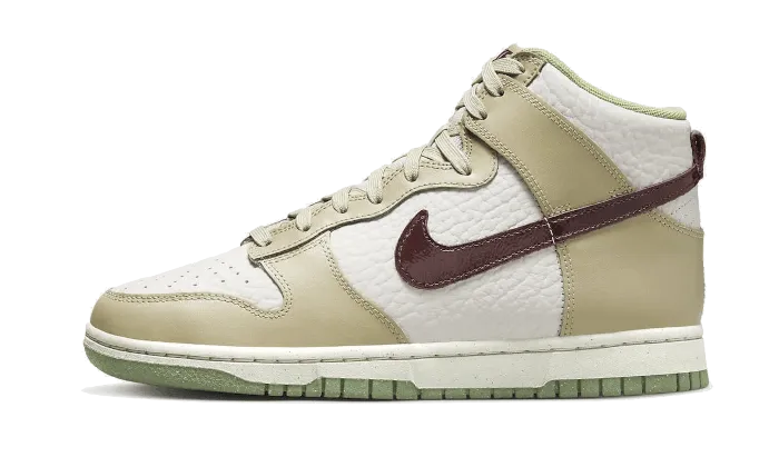 Dunk High White Tan perforated - upper shoes running in mud shoes