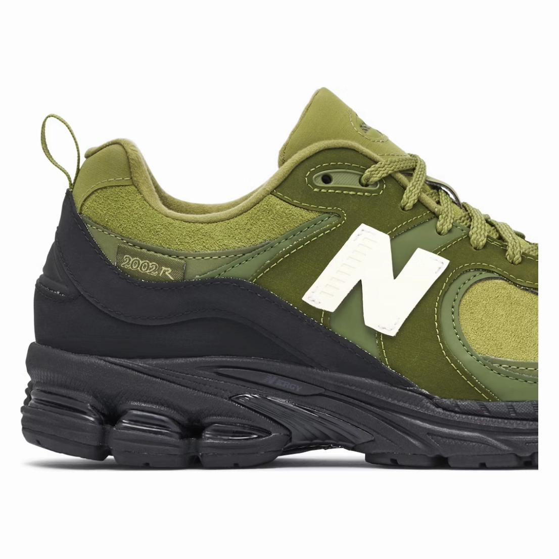 Sneaker Inserts RubberHeel New Balance 2002R The Basement Olive Black