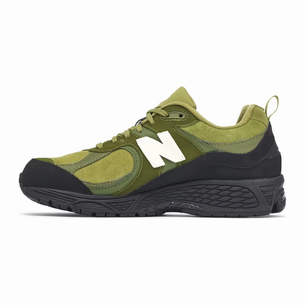 Thermoplastic Polyurethane Plate New Balance 2002R The Basement Olive Black