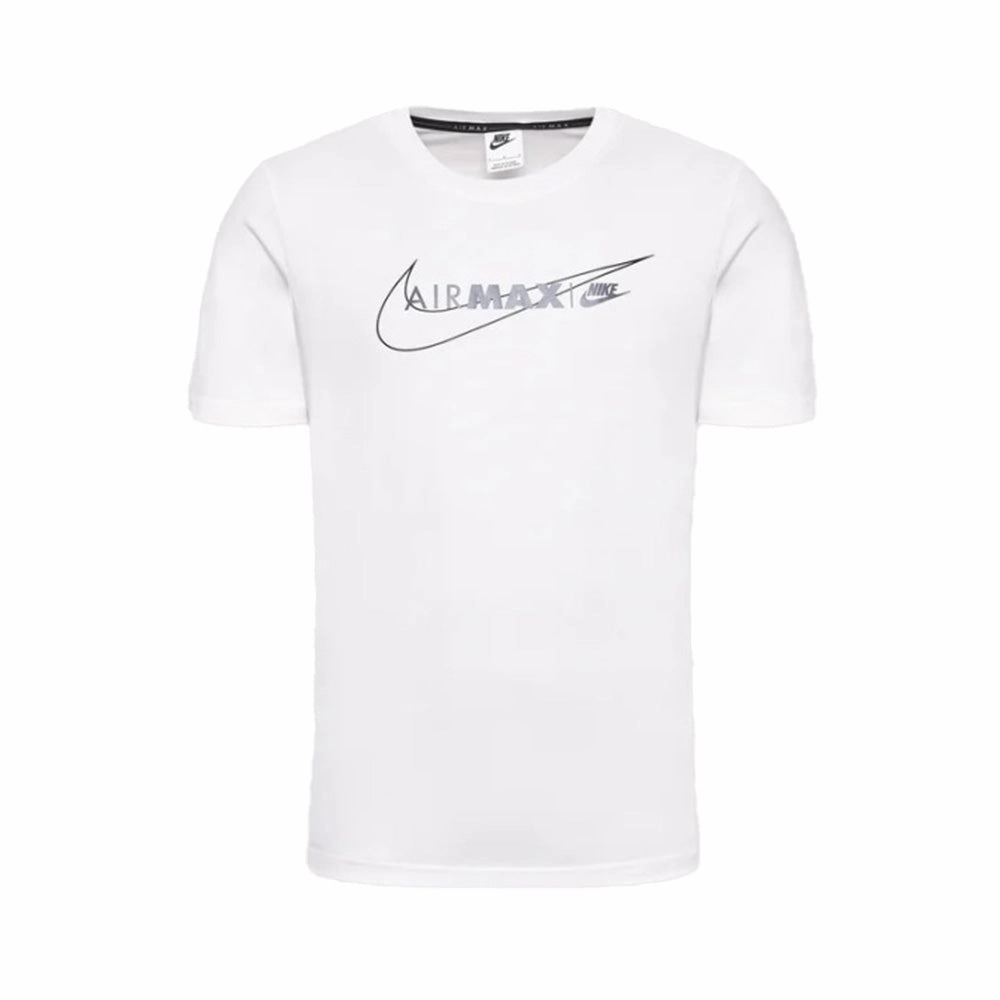 Nike Air Max Mens T-Shirt White DJ5070 Compression Molded Sole Move More
