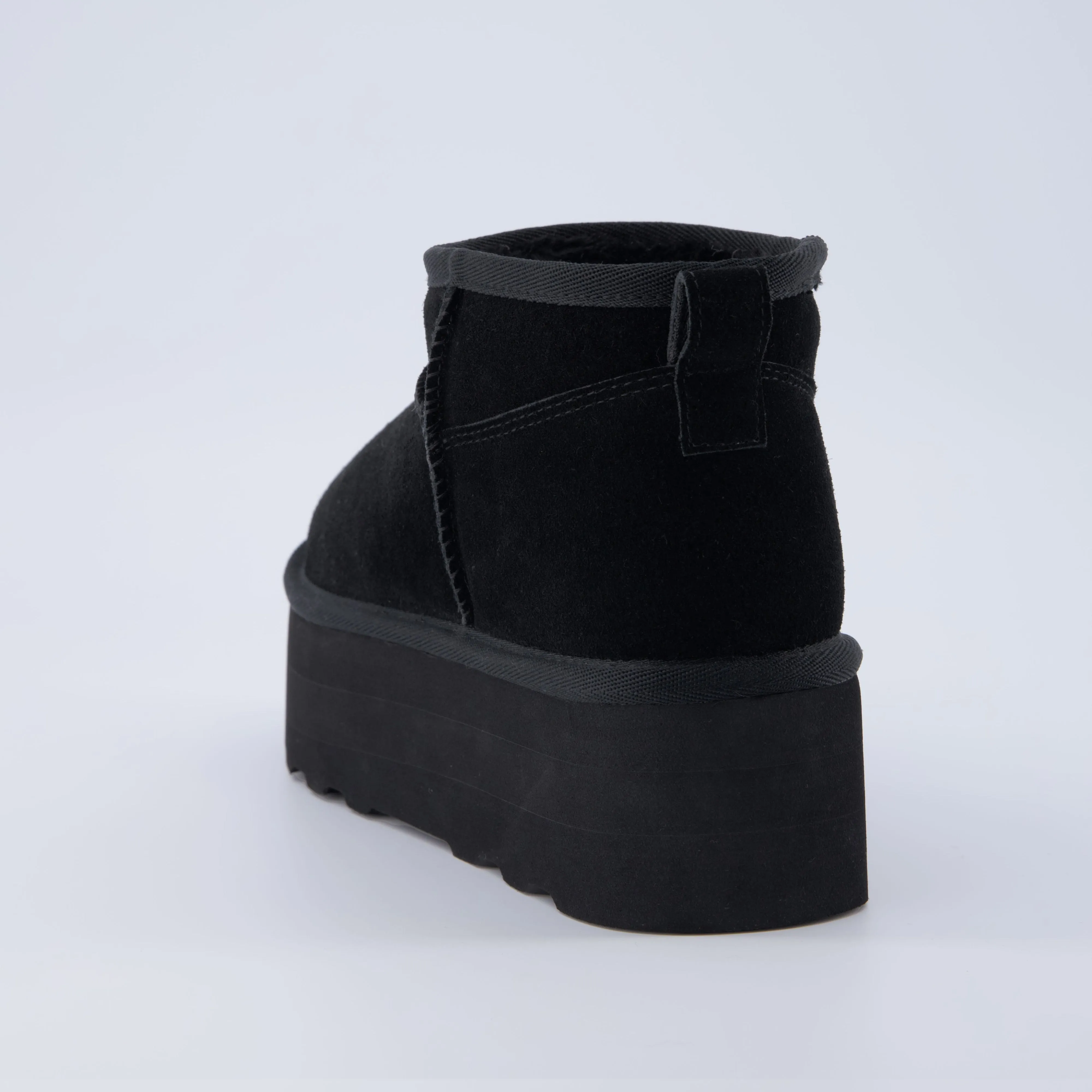 Hippy Cozy Platform Ankle Boot