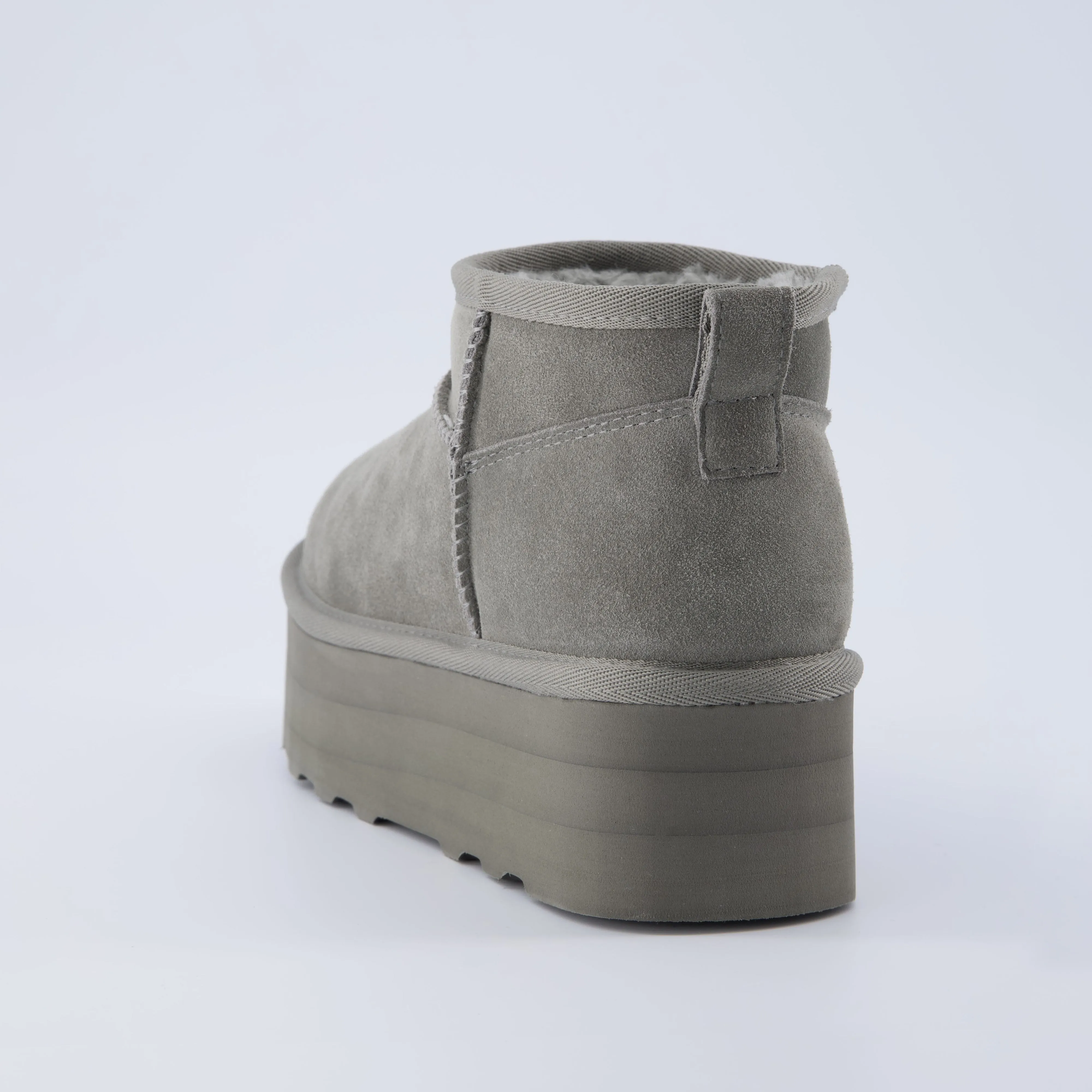 Hippy Cozy Platform Ankle Boot