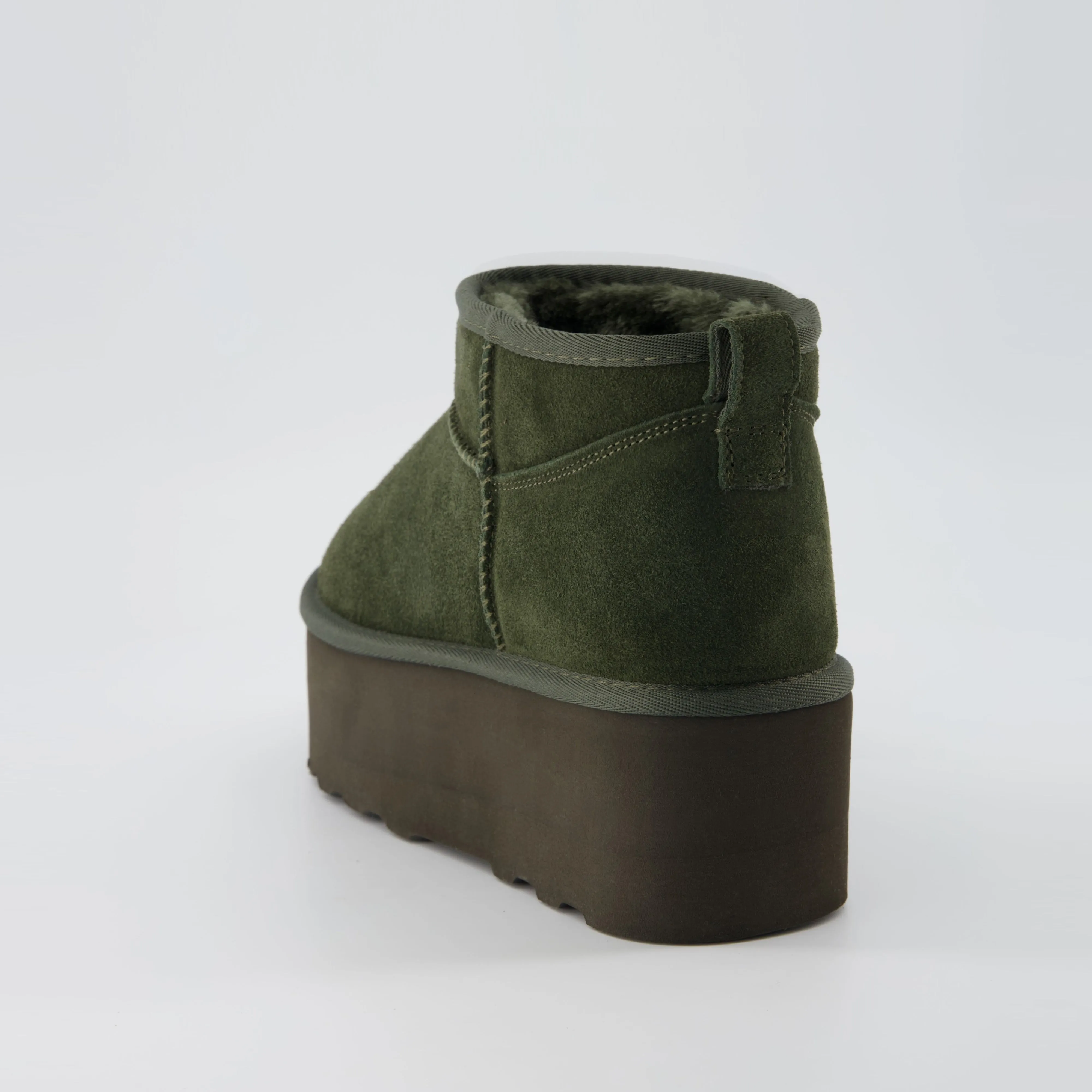 Hippy Cozy Platform Ankle Boot
