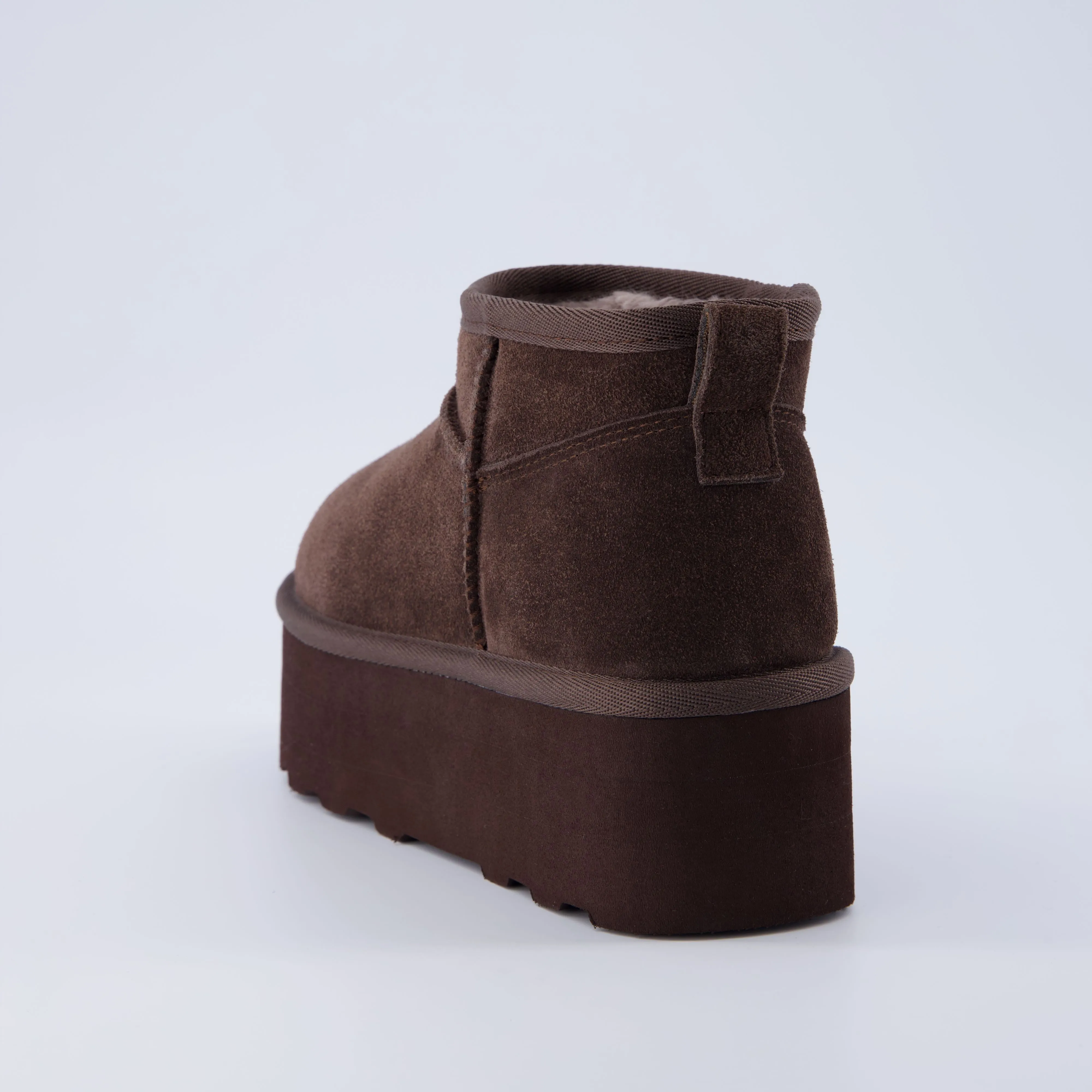 Hippy Cozy Platform Ankle Boot