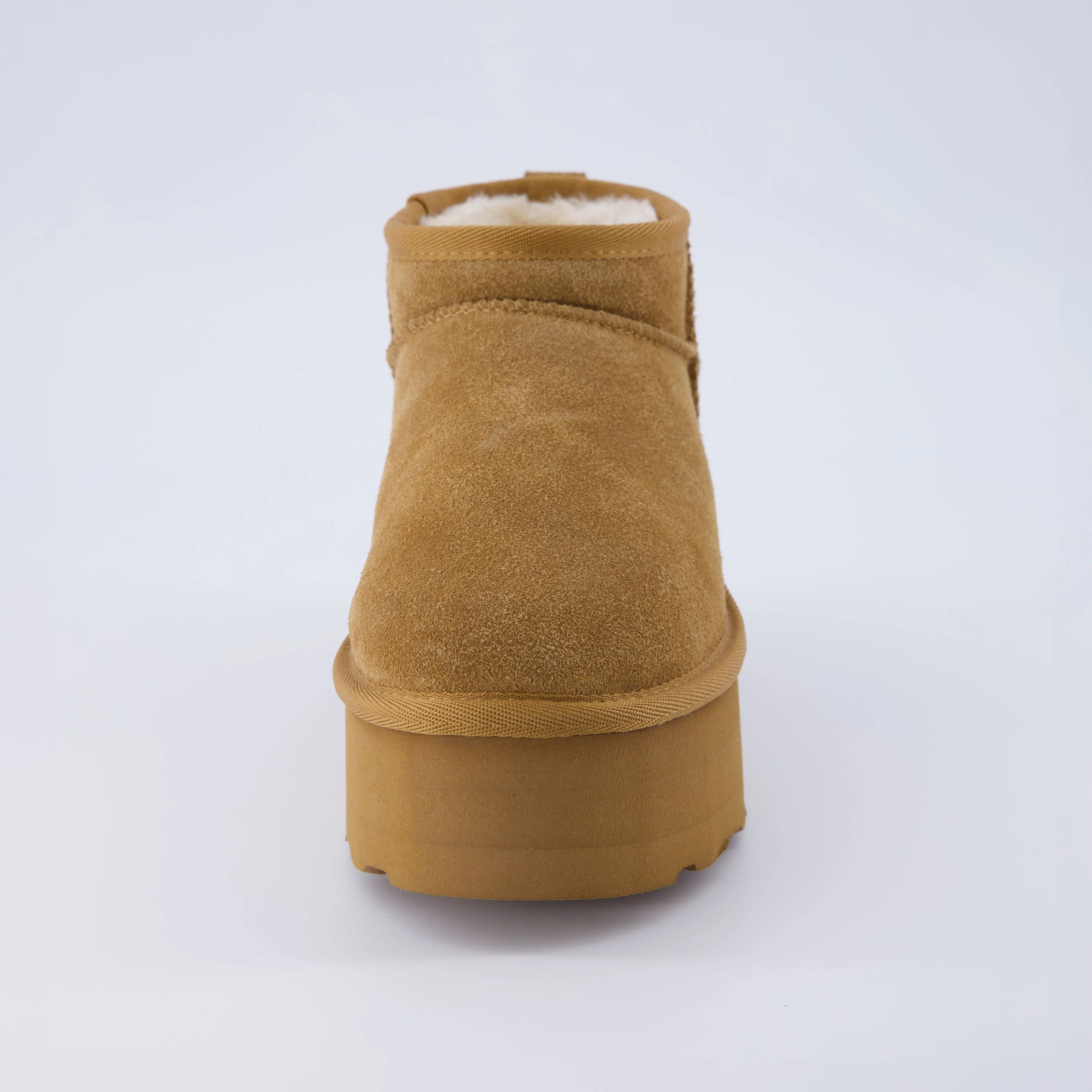Hippy Cozy Platform Ankle Boot
