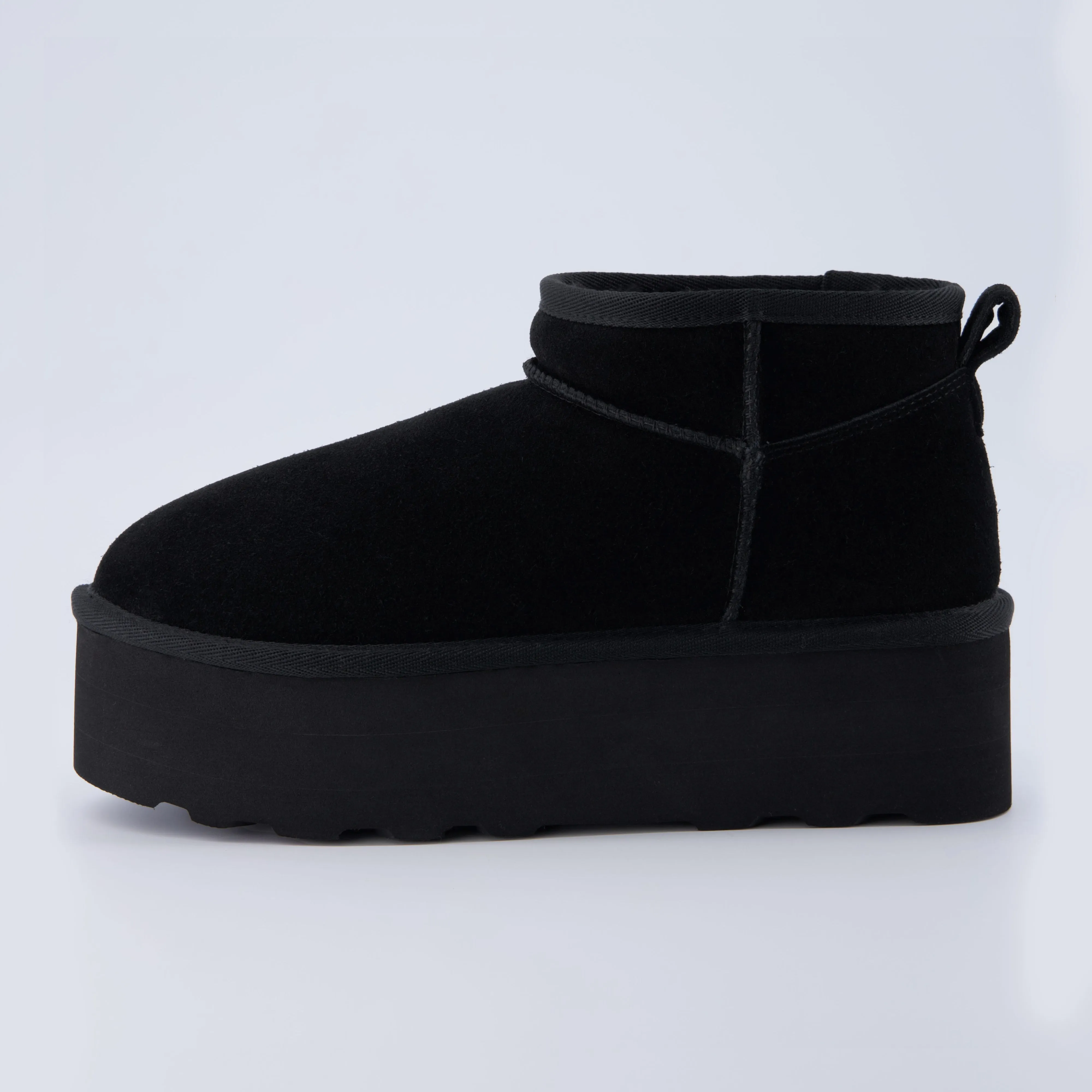 Hippy Cozy Platform Ankle Boot