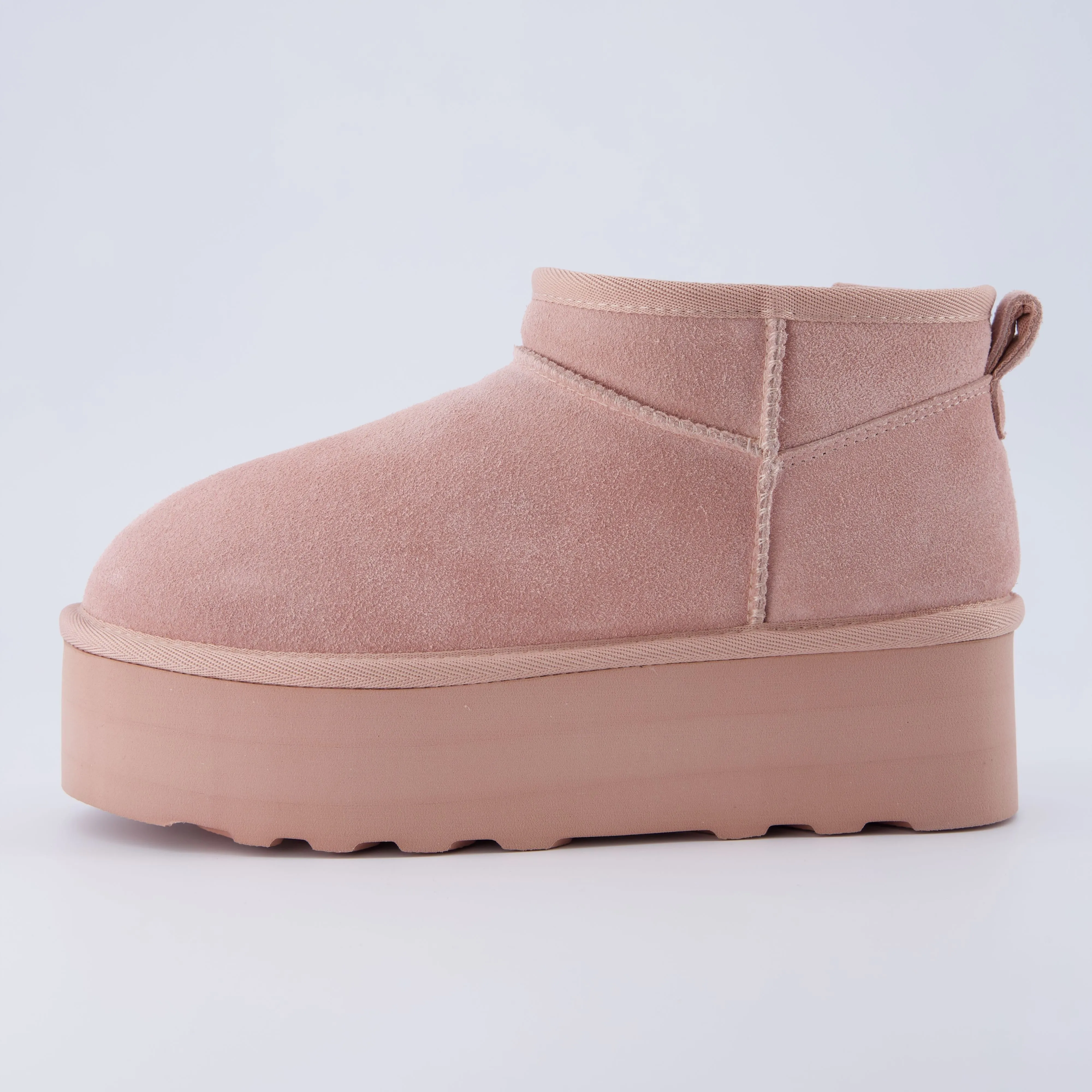 Hippy Cozy Platform Ankle Boot