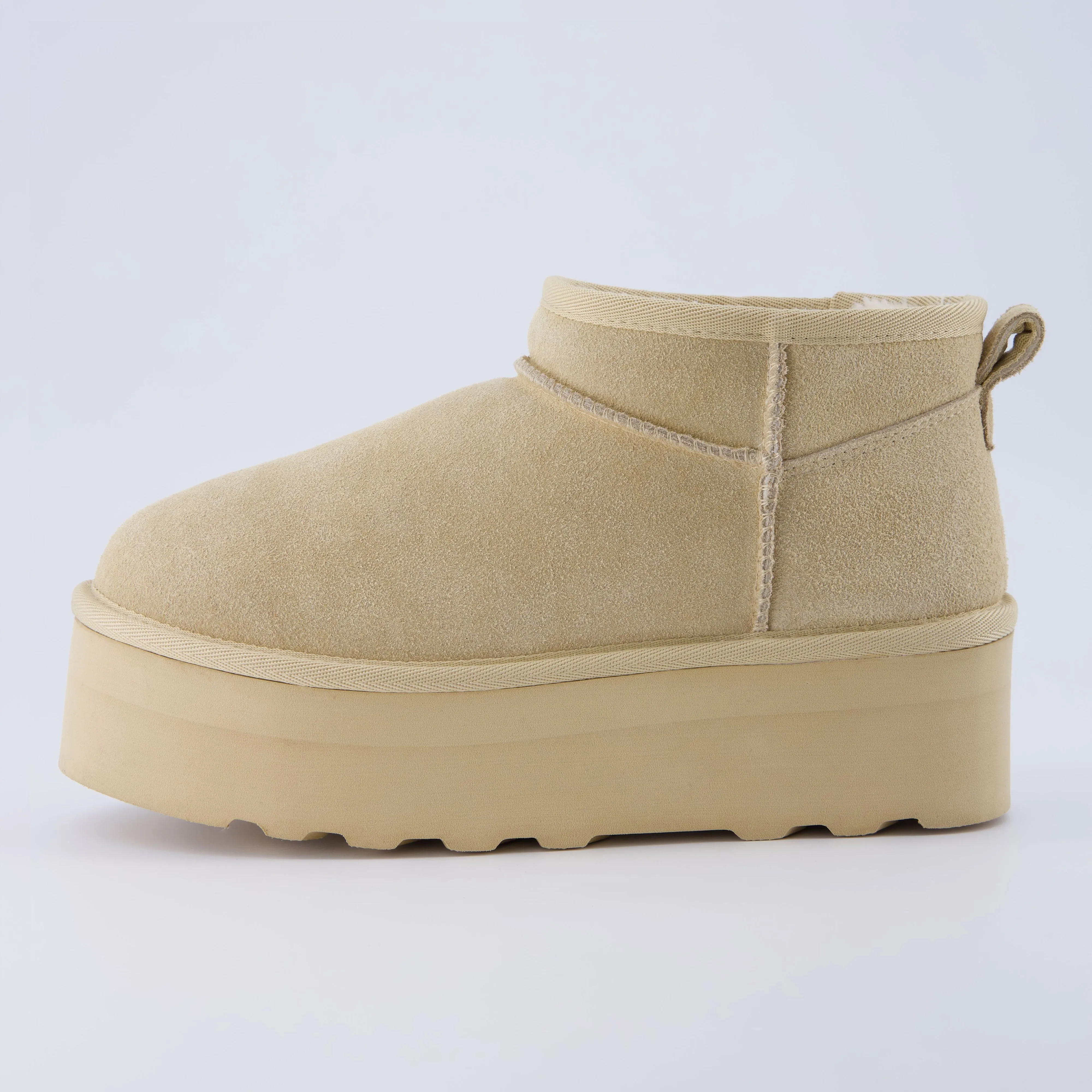 Hippy Cozy Platform Ankle Boot