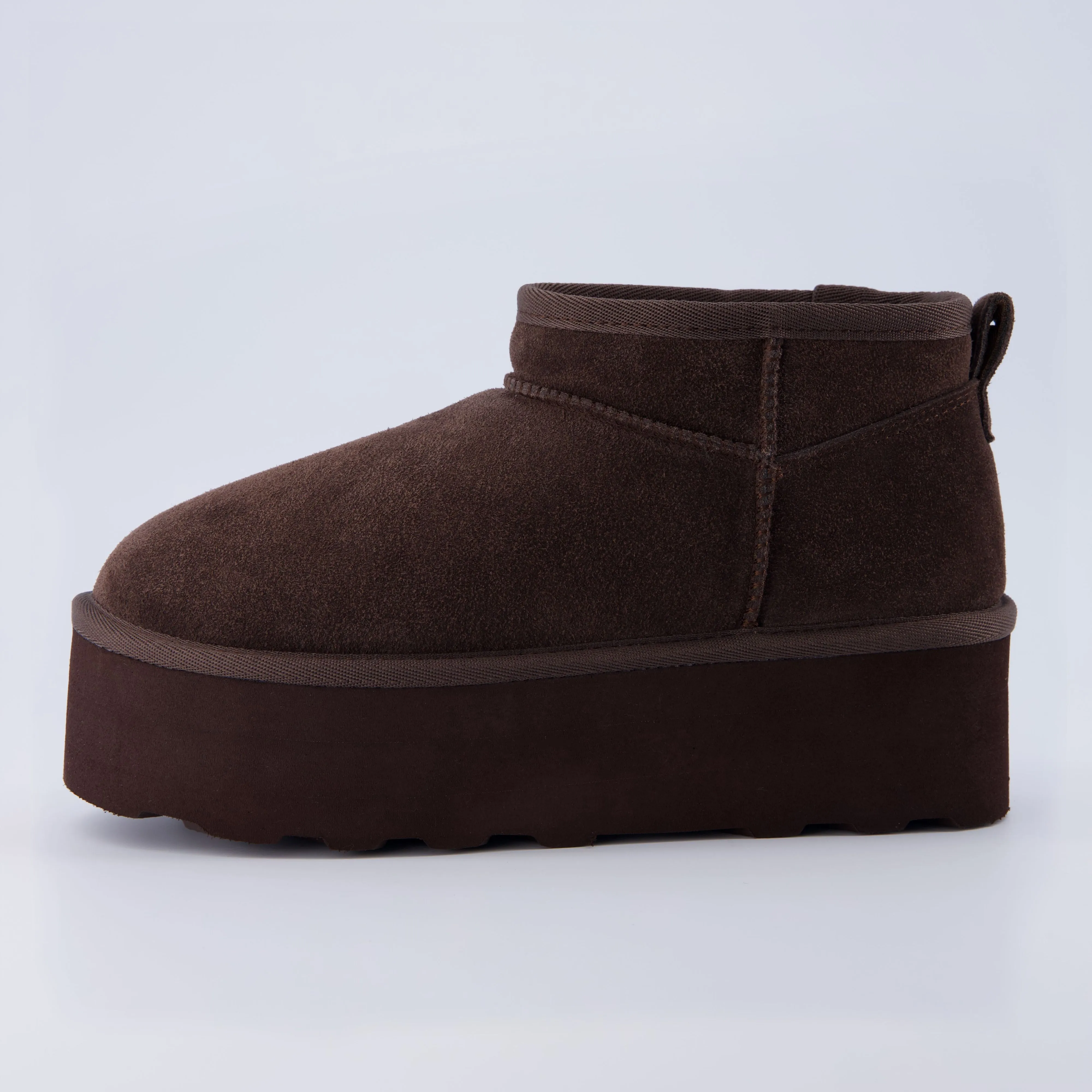 Hippy Cozy Platform Ankle Boot