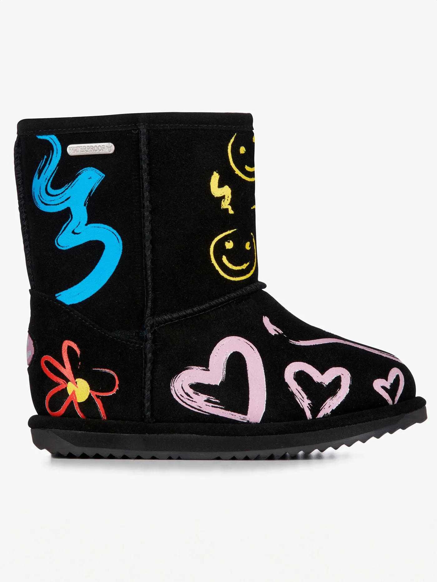 Hollis Black Boots (Youth)