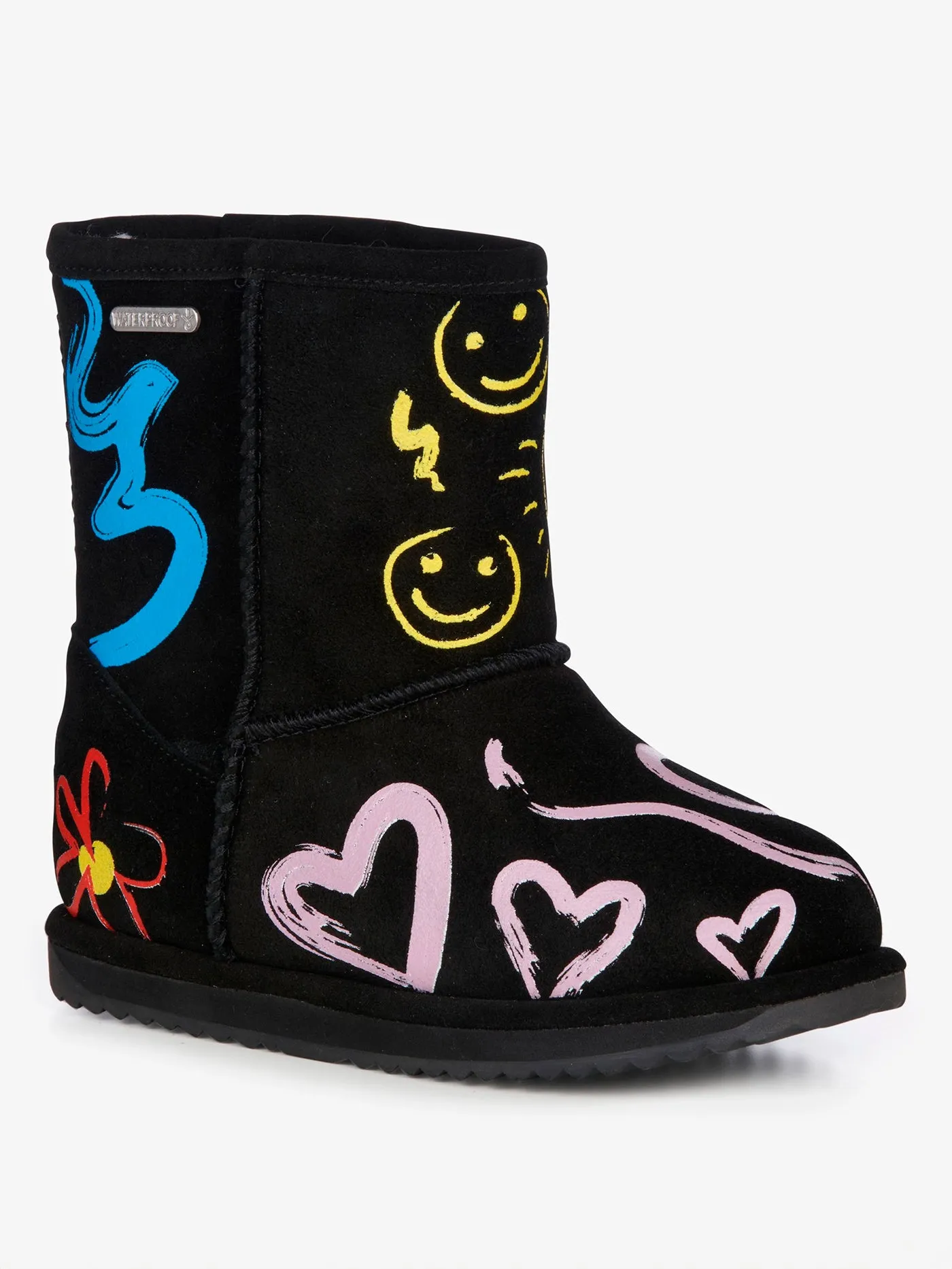 Hollis Black Boots (Youth)