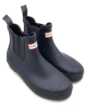 Hunter Women's Black Rain Boots - Size 8