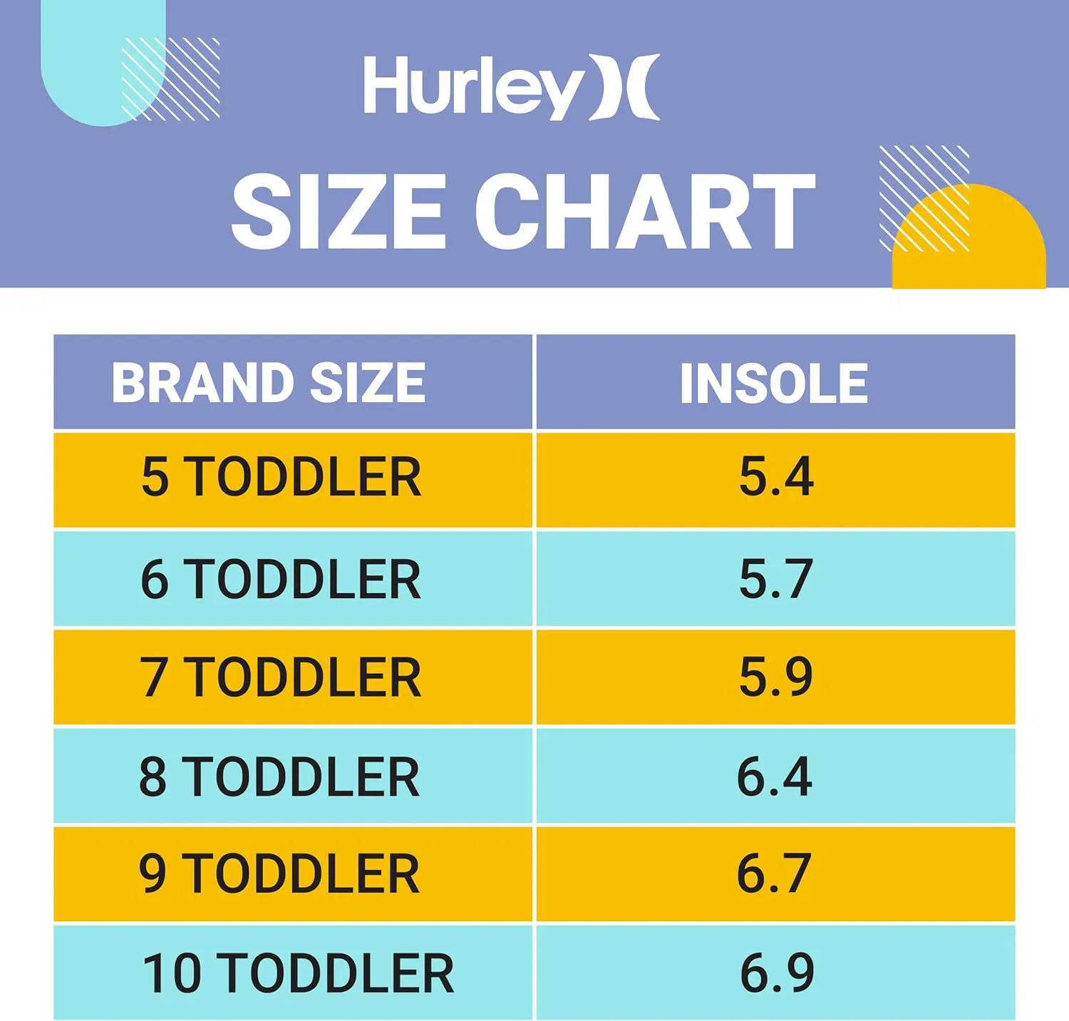 Hurley Kids Toddlers Elastic Laces Canvas Sneakers  High Cut Skateboarding Shoes for Toddlers and Little Kids, Sports Shoes for Boys and Girls, Sports Shoes for School Tate