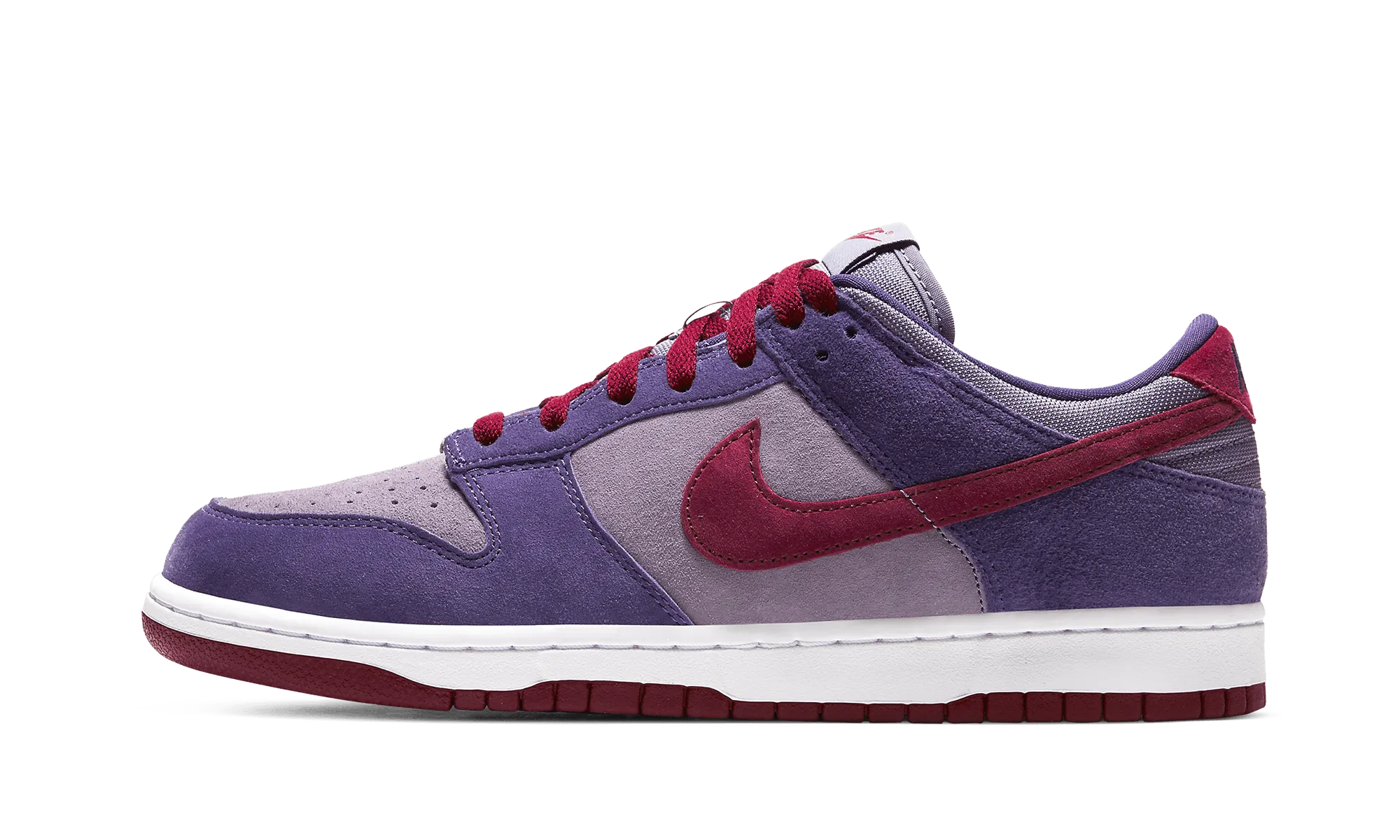 adjustable - lace shoes grippy sole shoes Dunk Low Plum