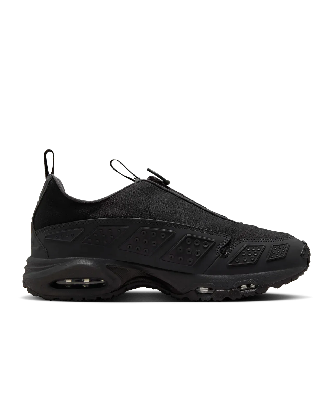 Run Friendly Impact Resistant Shell Nike Air Max SNDR GORE-TEX Black and Dark Smoke Grey