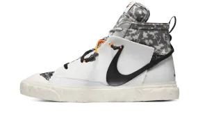 Breathable Outsole durable fabric shoes Blazer Mid READYMADE White