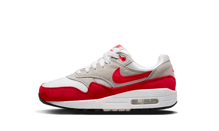 Air Max 1 White University Red Enfant neutral shoes high - heeled shoes